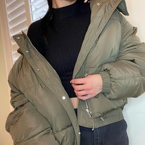Zara puffer size small